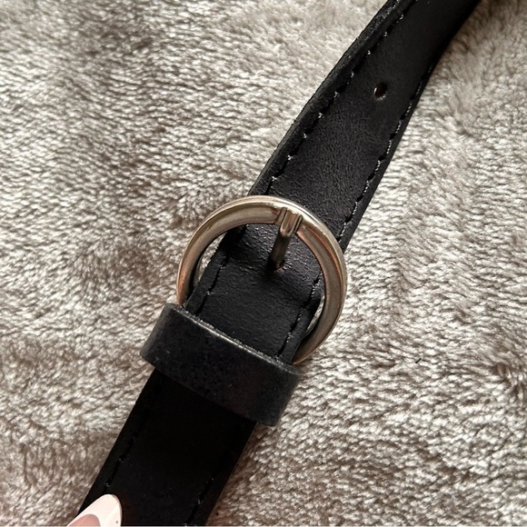 DADABO Made in Italy Leather Fur Shoulder Bag - Picture 4 of 13